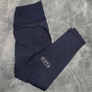 Fleo heather dark blue 25” leggings - M